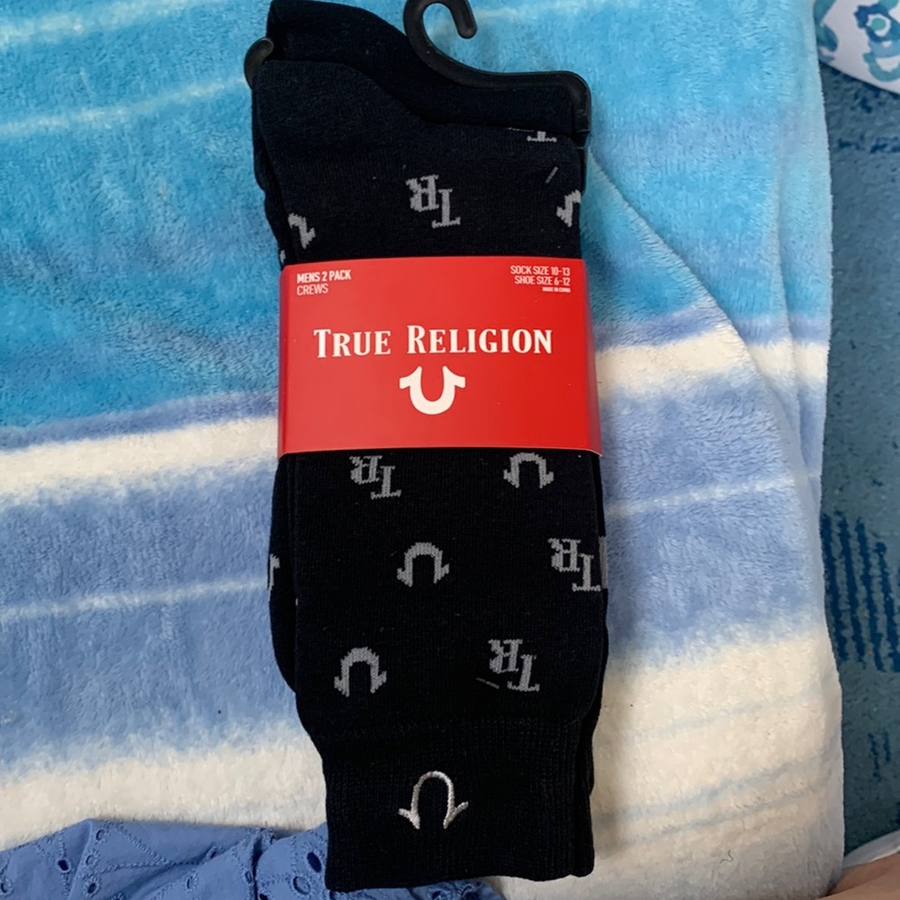 True Religion 2 pack socks